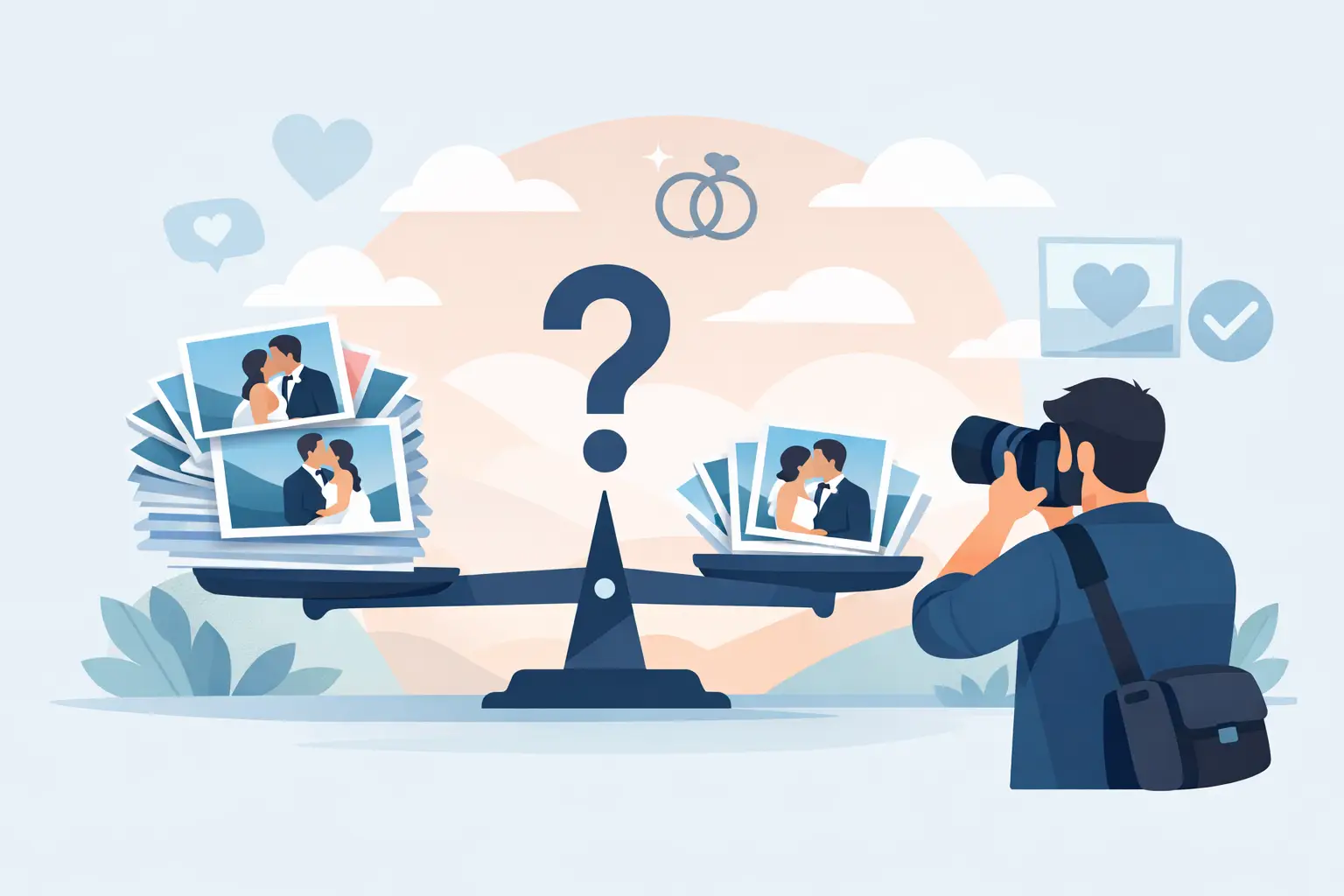 How Many Wedding Photos Delivered Is Enough?