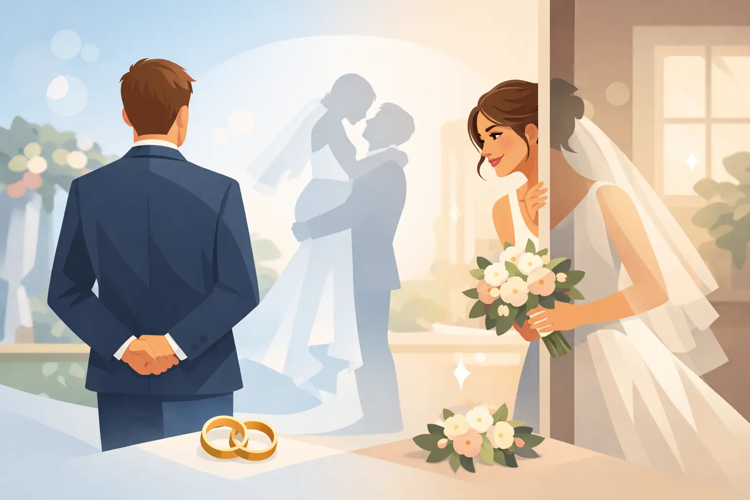 Should Couples Do a First Look on Their Wedding Day?